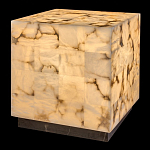 Торшер прямоугольный из натурального камня Calcite Geometry варинант исполнения - 1 | Loft Concept в Липецке