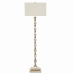 Торшер с фактурным каркасом и прямоугольным тканевым абажуром Shiye and Simplicity варинант исполнения - 1 | Loft Concept в Липецке