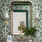 Зеркало в золотой раме Arched Mirror варинант исполнения - 3 | Loft Concept в Липецке