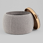 Пуф-трансформер Люкке с крышкой серый варинант исполнения - 5 | Loft Concept в Липецке