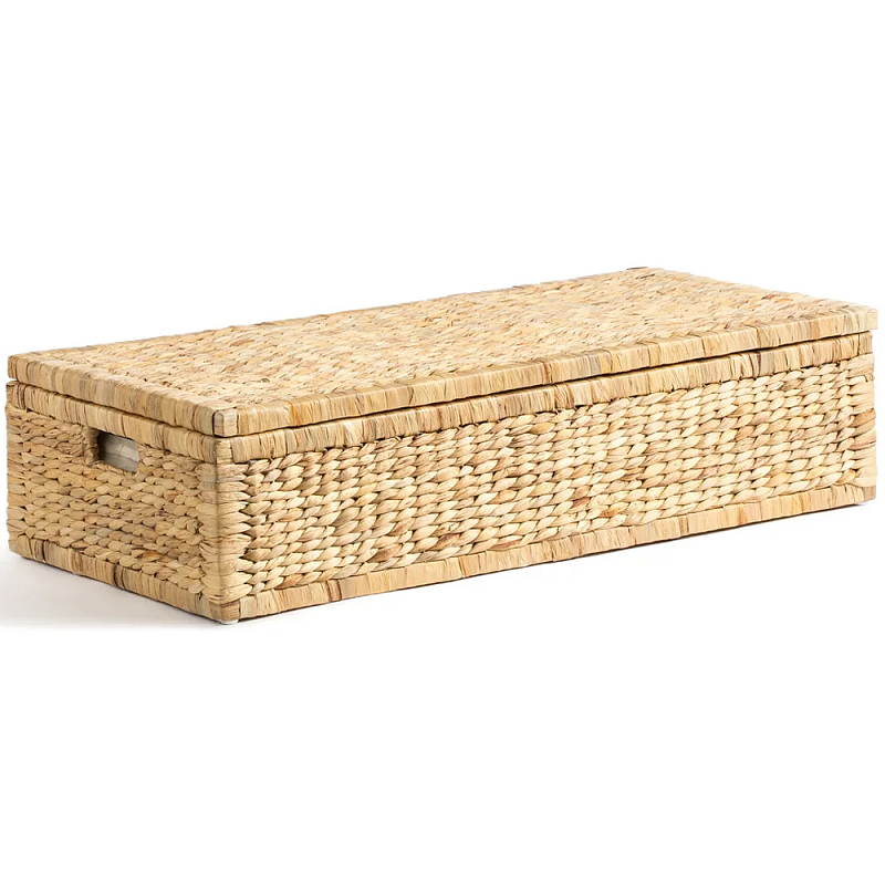 Корзина под кровать Evette Wicker Under Bed Basket Бежевый Корзина под кровать Evette Wicker Under Bed Basket Бежевый в Липецке | Loft Concept