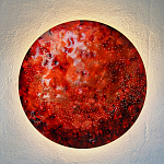 Светильник настенный «Красная Планета» варинант исполнения - 2 | Loft Concept в Липецке