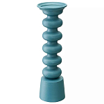 Подсвечник фигурный голубой Bright Accent 33 см варинант исполнения - 1 | Loft Concept в Липецке