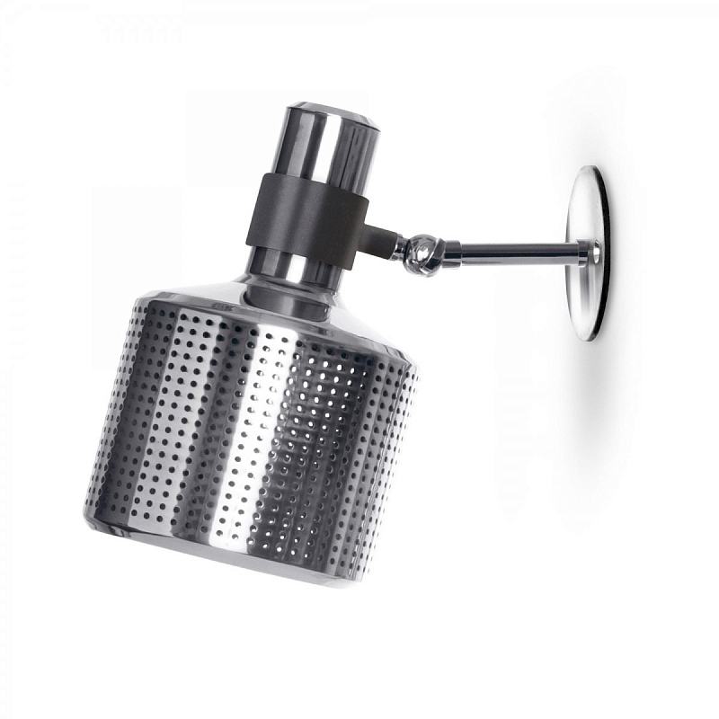 Бра Bert Frank Riddle Single Wall Light Grey Серебряный Черный Бра Bert Frank Riddle Single Wall Light Grey Серебряный Черный в Липецке | Loft Concept