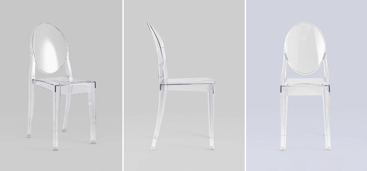Стул Louis Ghost Chair Philippe Starck Стул Louis Ghost Chair Philippe Starck - Loft-Concept в Липецке