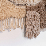 Тканый вручную монументальный настенный гобелен Earth Flow варинант исполнения - 3 | Loft Concept в Липецке