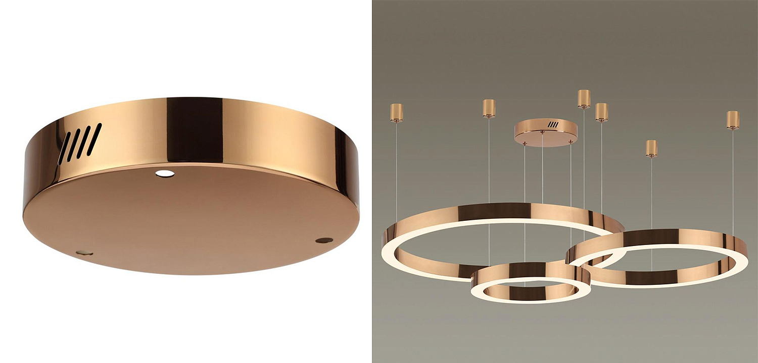Основание для светильника Ring Horizontal Bronze 20 Основание для светильника Ring Horizontal Bronze 20 - Loft-Concept в Липецке