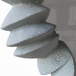 Дизайнерское зеркало Ocean Mirror голубой цвет природные формы  варинант исполнения - 1 | Loft Concept в Липецке