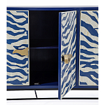 Буфет в гостиную с инкрустацией Bone Inlay Deco Sideboard - Orleans ZEBRA варинант исполнения - 2 | Loft Concept в Липецке