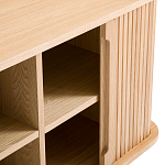 Длинный низкий буфет с 2-мя раздвижными дверцами Toinette Light Cupboard варинант исполнения - 5 | Loft Concept в Липецке