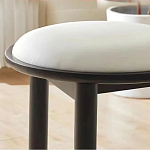 Дизайнерский стул из массива дерева с круглой спинкой Infinitude варинант исполнения - 2 | Loft Concept в Липецке