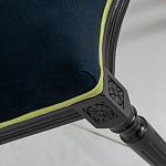 Стул чёрный из натурального бука с изображением птица в саду Blooming Magnolias варинант исполнения - 4 | Loft Concept в Липецке