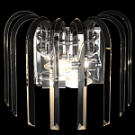 Бра цвета никель с изогнутыми хрустальными элементами Radiant Ribbons варинант исполнения - 3 | Loft Concept в Липецке