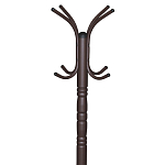 Вешалка напольная коричневая с 4-мя металлическими крючками Noble Branches варинант исполнения - 2 | Loft Concept в Липецке