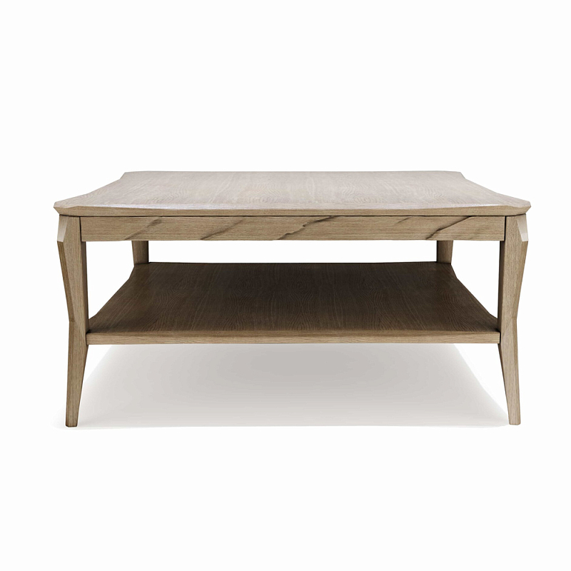 Стол журнальный с полкой для хранения Tasteful Furniture Светлый дуб Коричневый Стол журнальный с полкой для хранения Tasteful Furniture Светлый дуб Коричневый в Липецке | Loft Concept