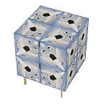 Тумба Short Mask Grey варинант исполнения - 3 | Loft Concept в Липецке