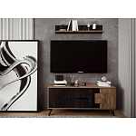 Полка навесная открытая Stone Effect варинант исполнения - 2 | Loft Concept в Липецке