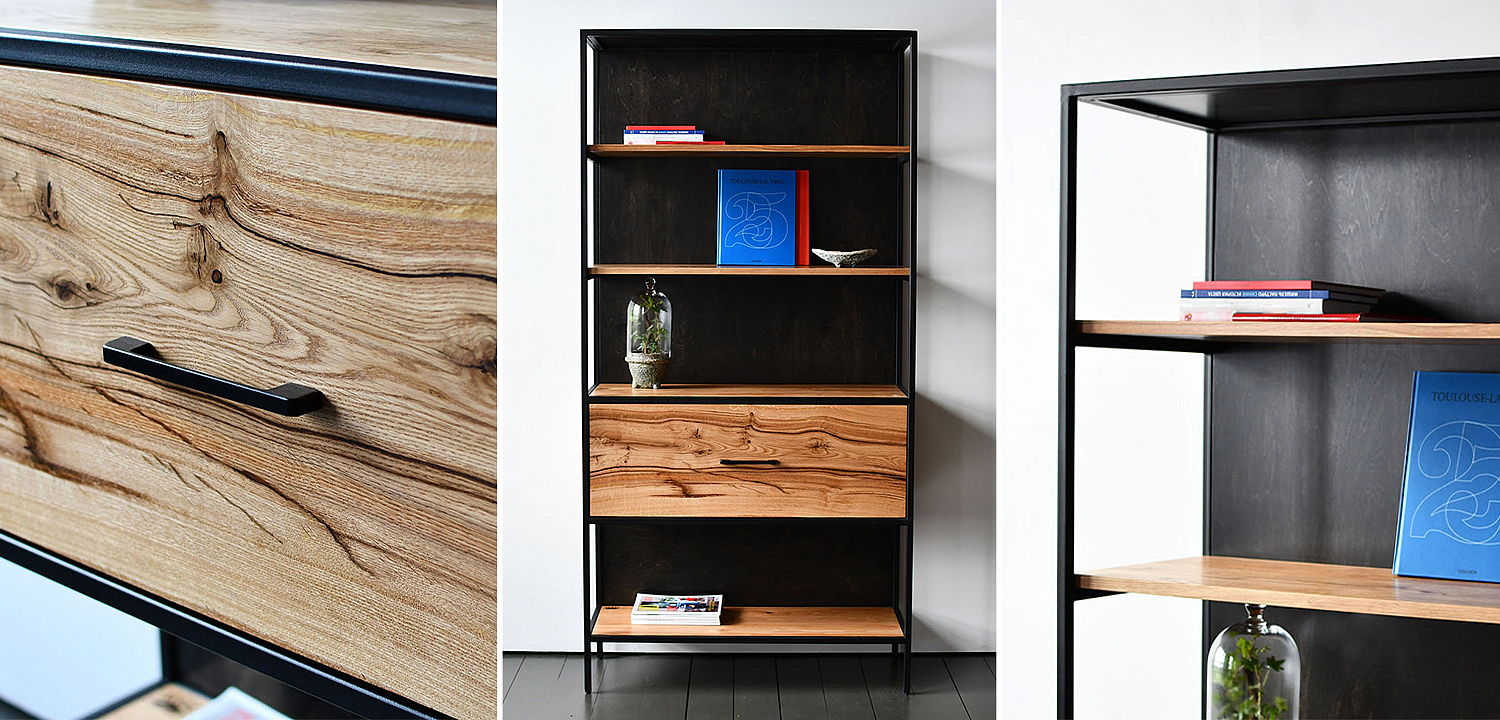 Стеллаж Terrel Industrial Metal Rust Rack Стеллаж Terrel Industrial Metal Rust Rack - Loft-Concept в Липецке