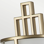 Бра с геометрическим каркасом и матовым белым цилиндрическим плафоном Feiss варинант исполнения - 5 | Loft Concept в Липецке