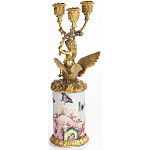 Фарфоровый подсвечник Лебедь с ангелом Asse варинант исполнения - 4 | Loft Concept в Липецке