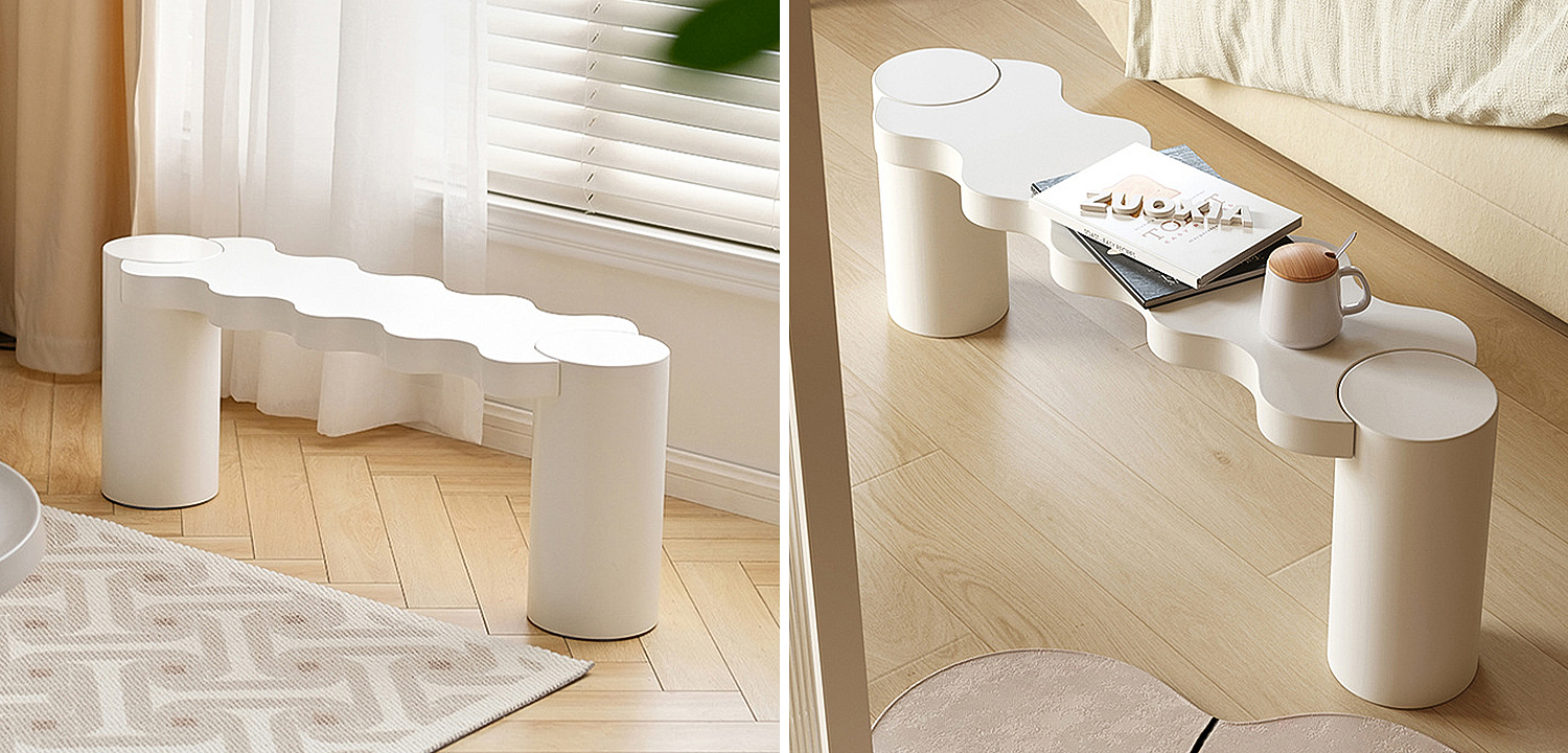 Кофейный стол Safaa Curved Coffee Table Кофейный стол Safaa Curved Coffee Table - Loft-Concept в Липецке