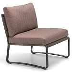 Дизайнерское уличное кресло на металлическом каркасе PHOENIX Armchair варинант исполнения - 1 | Loft Concept в Липецке