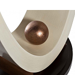 Консоль на полукруглой основе Stylish Pearl варинант исполнения - 3 | Loft Concept в Липецке