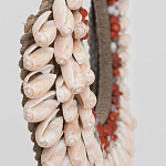 Этническое ожерелье из ракушек и бус Aboriginal Ethnic Necklace Beige Red варинант исполнения - 2 | Loft Concept в Липецке