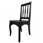 Стул черный из массива березы без подлокотников Vintage варинант исполнения - 2 | Loft Concept в Липецке