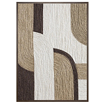 Панно из шнура геометрическая абстракция wall panel line II варинант исполнения - 2 | Loft Concept в Липецке