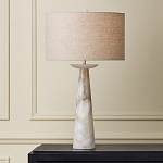 Настольная лампа на конусовидном корпусе с чашей и с тканевым абажуром Daydreaming варинант исполнения - 4 | Loft Concept в Липецке