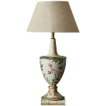 Настольная лампа Шинуазри с абажуром Blooming Garden Chinoiserie Table Lamp варинант исполнения - 1 | Loft Concept в Липецке