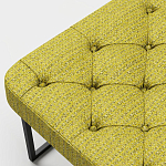 Мебельная ткань Шенилл горчичный цвет 142 см T4-62 варинант исполнения - 6 | Loft Concept в Липецке