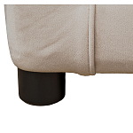 Диван двухместный раскладной светло-серый с кантом Pride варинант исполнения - 7 | Loft Concept в Липецке