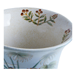 Ваза из фарфора с бронзовыми элементами Tropical Garden варинант исполнения - 4 | Loft Concept в Липецке