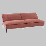 Диван современный вельветовый прямой Worcester Коралл варинант исполнения - 4 | Loft Concept в Липецке