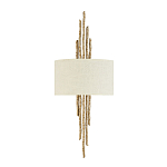 Бра с белым абажуром и элементами в виде натуральных веток Hinkley варинант исполнения - 1 | Loft Concept в Липецке