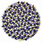 Панно «Цветение виолы» варинант исполнения - 1 | Loft Concept в Липецке