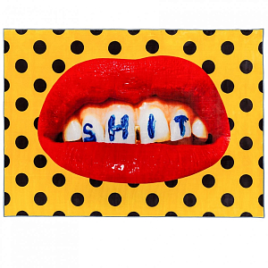 Ковер Seletti Rectangular Rug Teeth