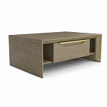 Стол журнальный с ящиками и открытыми полками Flowchart варинант исполнения - 1 | Loft Concept в Липецке