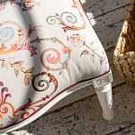 Стул из массива бука бежевый с растительным орнаментом Raffael Angel Beige Chair варинант исполнения - 2 | Loft Concept в Липецке