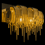 Бра с металлическими дугами и цепочками 33 см Atlantis Chain варинант исполнения - 8 | Loft Concept в Липецке