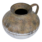 Ваза металлическая с ручкой Bygone Era варинант исполнения - 2 | Loft Concept в Липецке