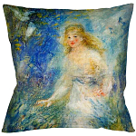Подушка декоративная с принтом Весна Impressionism in Art варинант исполнения - 1 | Loft Concept в Липецке