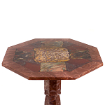 Кофейный стол из натуральных камней Лемезит и Яшма Natural Stone Tables варинант исполнения - 10 | Loft Concept в Липецке