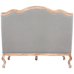 Диван двухместный из массива бука светло-серый Solid Luxury варинант исполнения - 2 | Loft Concept в Липецке