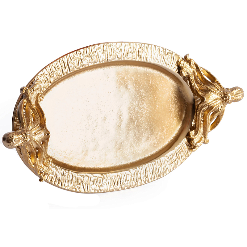 Поднос Mirror Surface Gold Золотой Поднос Mirror Surface Gold Золотой в Липецке | Loft Concept