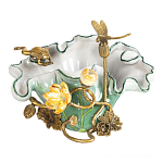 Чаша фигурная с обитателями леса и цветами Eden Garden варинант исполнения - 1 | Loft Concept в Липецке