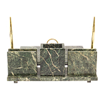 Настольный письменный набор из змеевика с гербом России Successful Leader варинант исполнения - 2 | Loft Concept в Липецке