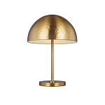 Настольная лампа с полусферическим абажуром золотого цвета Generation Lighting варинант исполнения - 4 | Loft Concept в Липецке